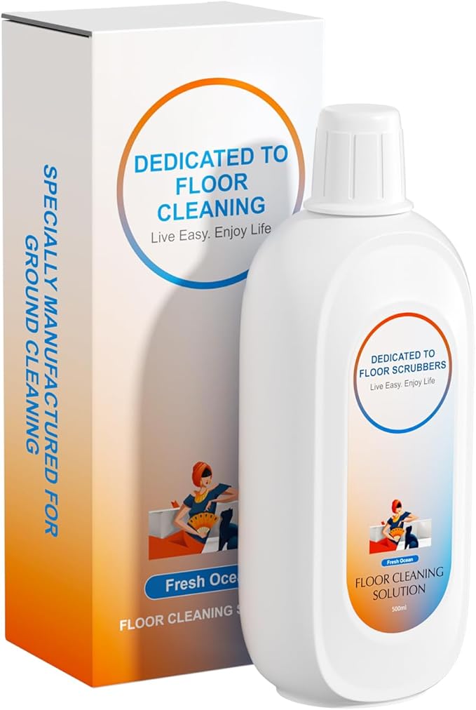 Floor Cleaning Solution Compatible With Tineco , Deep Cleans for Multiple Hard Floors, Suitable With All Robot Vacuums with Mopping and Cordless Wet/Dry Vacuum Mop Cleaner (Fresh Ocean 1 Bottle)