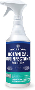 Bioesque Botanical Disinfectant Solution, Heavy Duty Broad-Spectrum Disinfectant, Kills 99.9% of Bacteria, Viruses*, Fungi, & Molds, 32 Fluid Ounce (Pack of 1)
