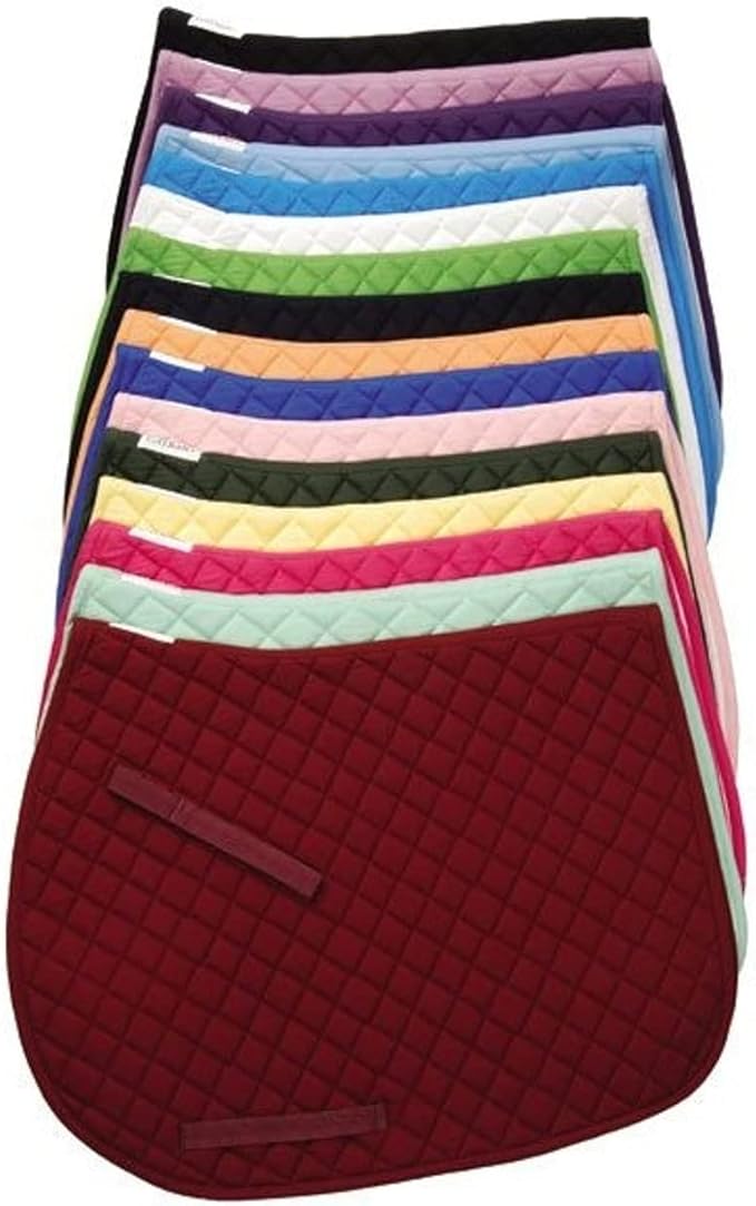 Tuffrider All Purpose Saddle Pad, Embroidered Saddle Pad, Horse All Purpose Saddle Pad, Custom Saddle Pad, Saddle Pads for Horses, Horse Size Saddle Pad