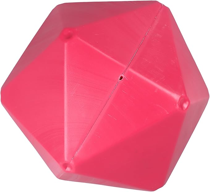 Horse Treat Ball Fun Polygon Slow Feed Hay Ball Horse Play Toy Ball Feeder Chasing Herding Entertainment PE Material