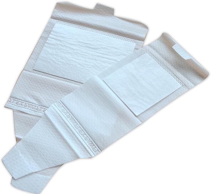 Basic Leg Bandages for Dogs, Cats, Pets -First- aid Non Adhesive Fur Friendly, Soft Stretch Wound Care, hot Spots, Fungus, Adjustable Fastening Strap Value Pack (Small 20-Pack)