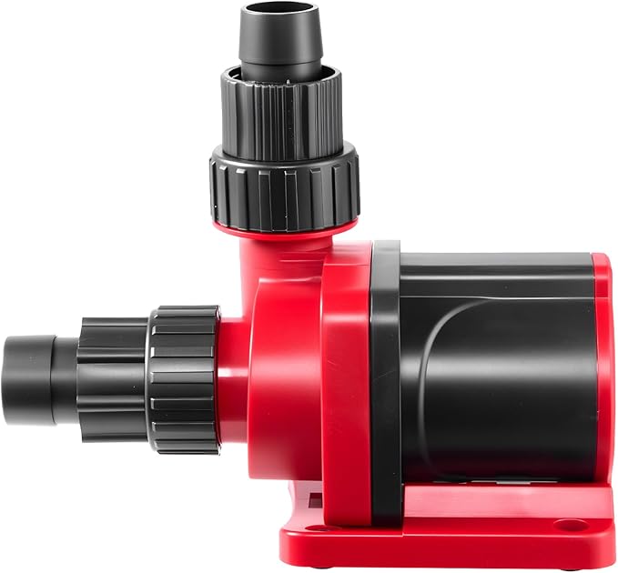 VEVOR Aquarium 24V DC Water Pump, 30W, 800 GPH Marine Wavemaker Return Pump with Controller, Adjustable Flow, Feed Mode, 11.5 ft Maximum Lift, for Saltwater Freshwater Fish Tank Sump Pond Circulation
