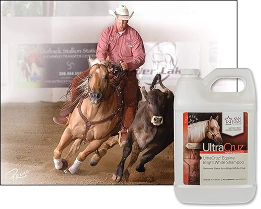 UltraCruz® Equine Bright White Shampoo, 1 Gallon