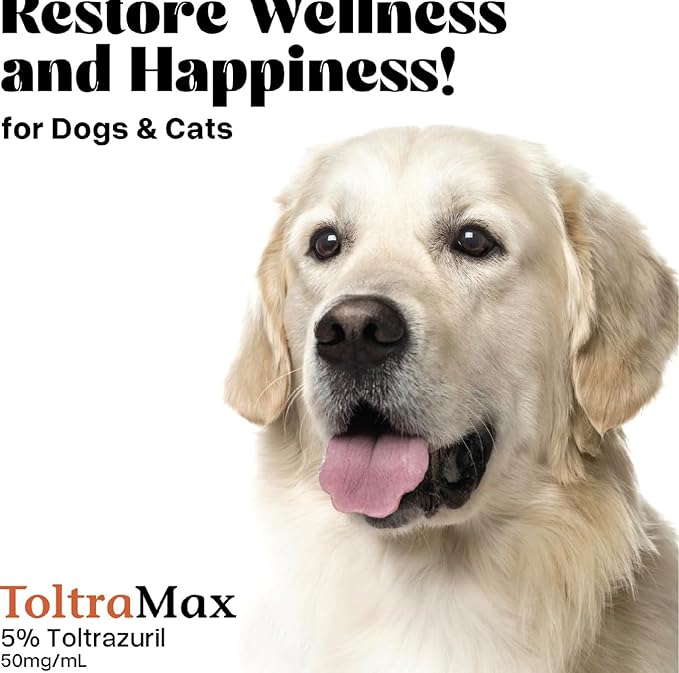 Vetr's Toltramax Toltrazuril Powder for Horses, Dogs, Cats, 100g (5.0%, Chicken)