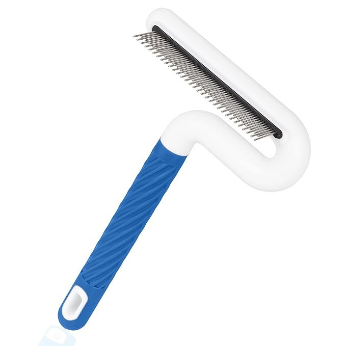 Flea Comb, TailGurus Effective Flea Comb for Cats & Dogs - Shedding Brush for All Pets - Long Hair Friendly - Durable - Versatile & Safe - Durable, Safe & Versatile - Portable, Pet-Friendly(TG2042)