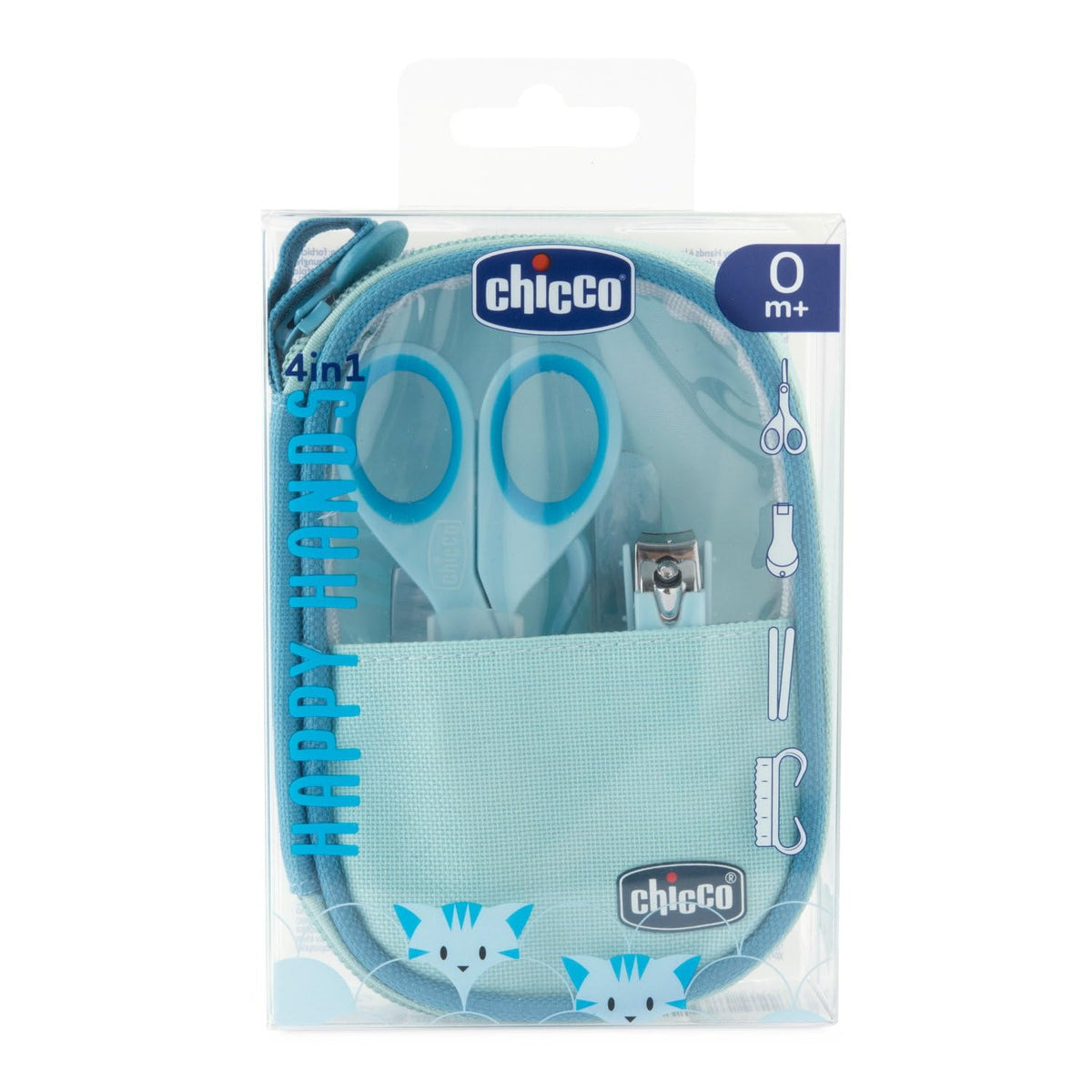Chicco Baby Nail Care Set - Safe & Effective Nail Trimming for Newborns & Infants