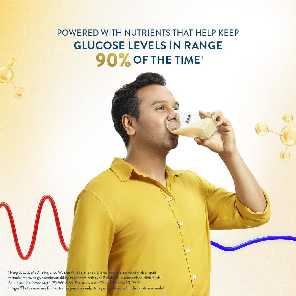 Ensure Diabetes Care Powder Vanilla Flavour - Sugar Free Health Drink