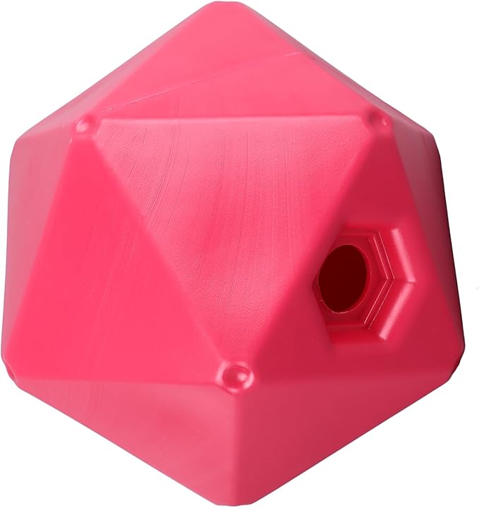 Horse Treat Ball Fun Polygon Slow Feed Hay Ball Horse Play Toy Ball Feeder Chasing Herding Entertainment PE Material
