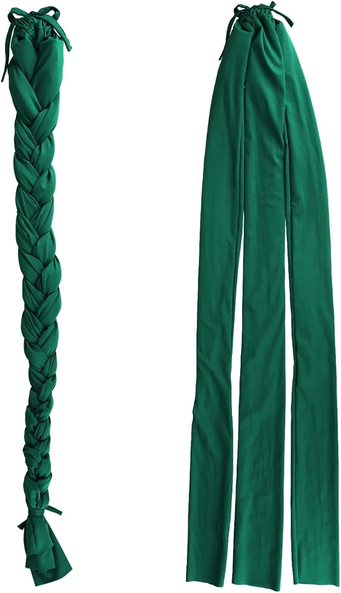 Harrison Howard 3 Tube Stretchy Fabrics Adjustable Closure Lightweight Horse Tail Bag for Horses Braid-in Tail Bag