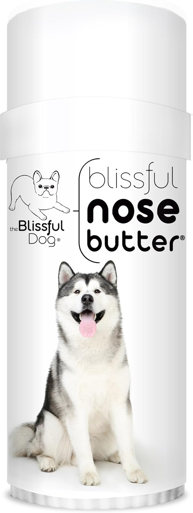 The Blissful Dog Malamute Unscented Nose Butter - Dog Nose Butter, 2 Ounce