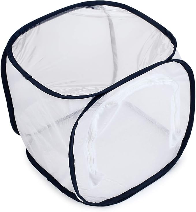 Insect and Butterfly Habitat Cage Terrarium Pop-up 12 X 12 X 12 Inches