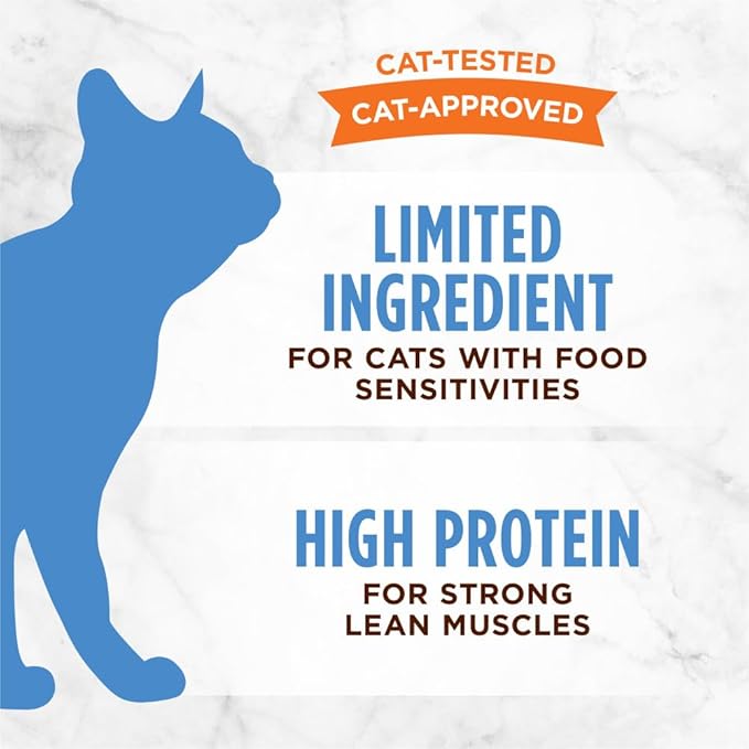 Instinct Limited Ingredient Diet, Natural Wet Cat Food, Grain Free Recipe - Real Turkey, 3 oz. Cans (Pack of 24)