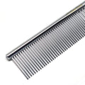 6.1" Comb with Rounded Ends Spine, Pet Comb for Professional Groomer Tool, for Short to Medium Haired Dog, Cat and other pets.