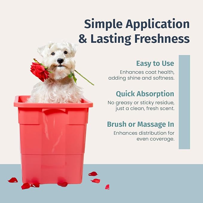 Luxury Male Pet Cologne - Fresh Lavender Scent, 3-in-1 Formula Conditions & Moisturizes, Made with 94% Natural Ingredients, Long Lasting Fragrance, Safe & Easy to Use | 8 fl oz