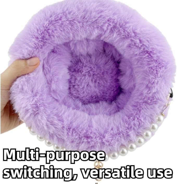 Sugar Glider Carrier Cage with Warm Nest, Cushion, Mat and Safe Lock, Portable Cages with Chain, Small Animals Travel Carrier Plastic Breathable Outgoing Box for Hamsters (White)
