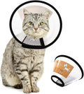 Plastic Pet Recovery Collars & Cones for Dogs and Cats After Surgery Adjustable Dog Neck Cone Surgical Elizabeth E-Collar Prevent Biting and Stop Licking Wound (XS)