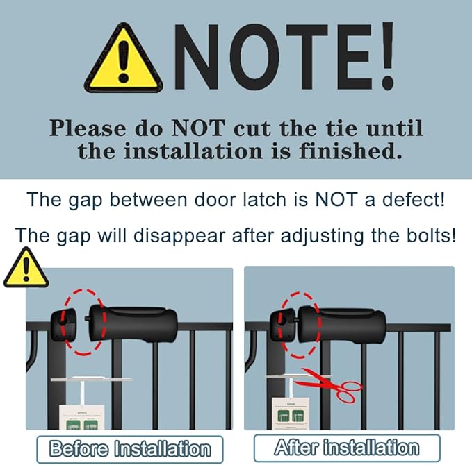 Extra Wide Baby Gate Black 62-67 Inch Wide Pressure Mounted Auto Close Child Safety Gate Long Dog Gate for House Doorways