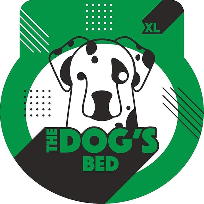 The Dog’s Bed, XL Grey Poly-Linen 43.5x34, Memory Foam, Pain Relief: Arthritis, Hip & Elbow Dysplasia, Post Surgery, Lameness, Supportive, Calming, Waterproof Washable Cover, Veterinary Approved