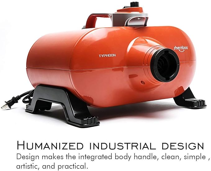 shernbao High Velocity Professional Dog Pet Grooming Hair Drying Force Dryer Blower 6.0HP (DHD-2400F)