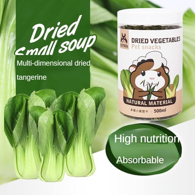 Hamster Food Dried Vegetables for Small Rodents Pet Snacks