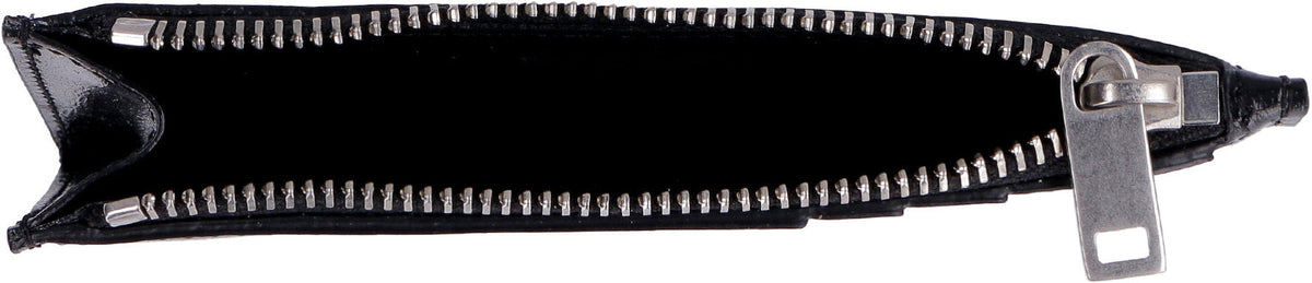 SAINT LAURENT Mini Monogram Zip Credit Card Holder