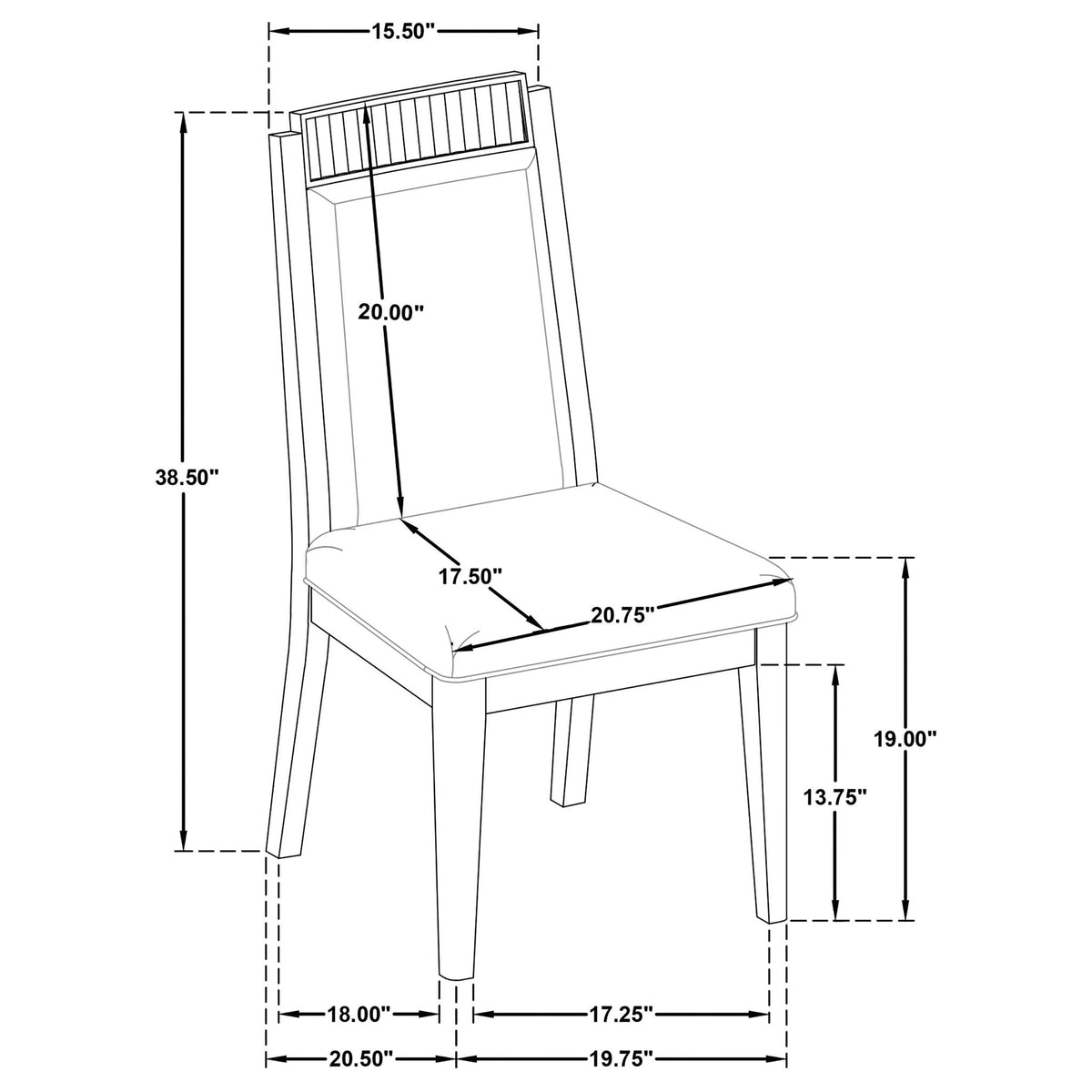 Ennis - 9 Piece Dining Table Set With Chairs - Black