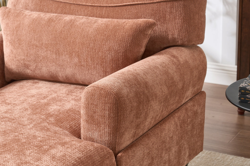 Modern Chaise Lounge Upholstered Indoor Recliner Sofa