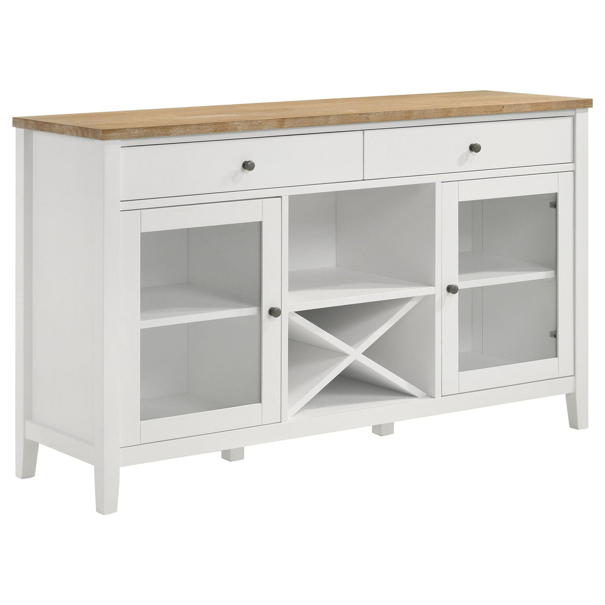 Prager - 2 Door Dining Sideboard - White