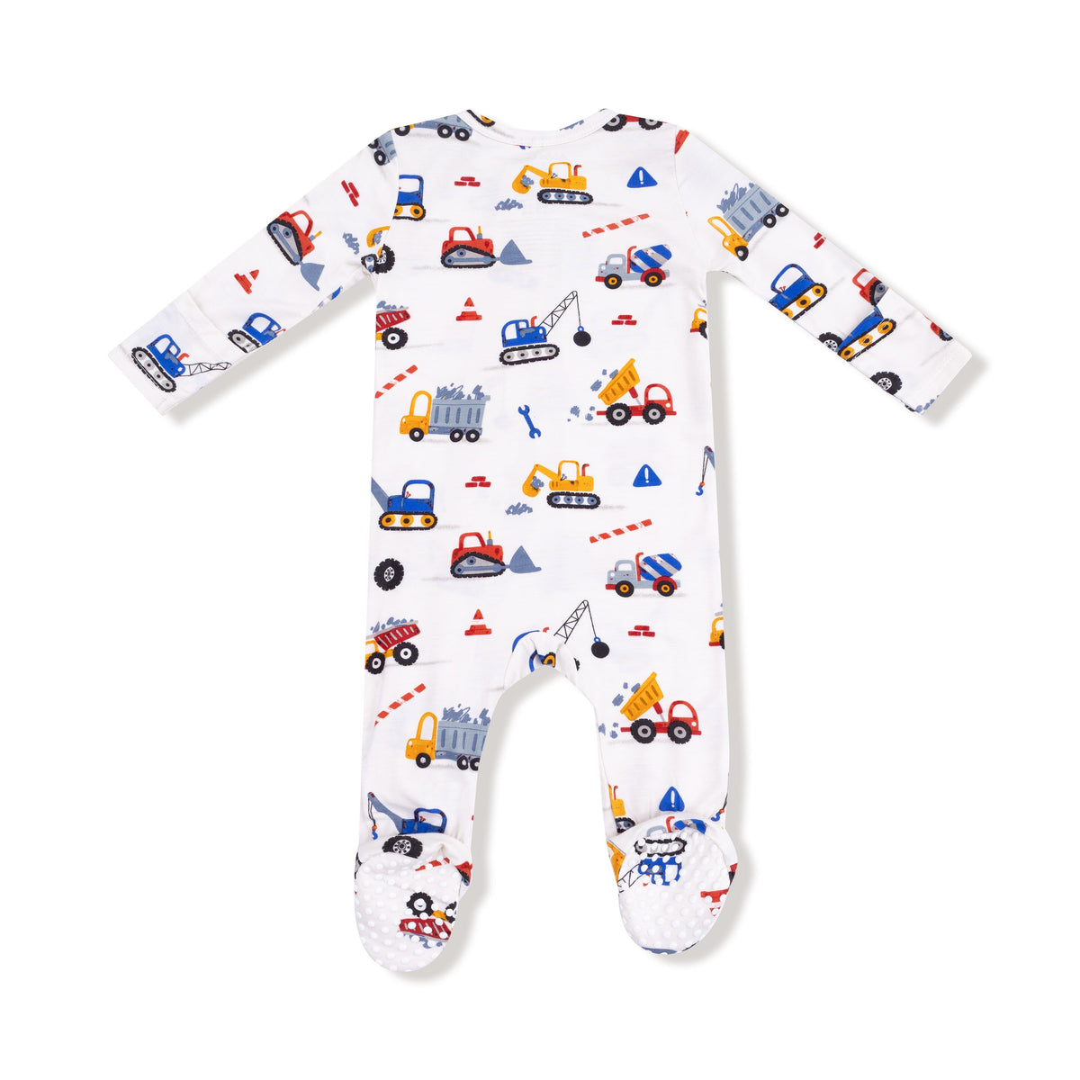 Crayon Construction - 2 Way Zipper Footie