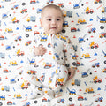 Crayon Construction - 2 Way Zipper Footie