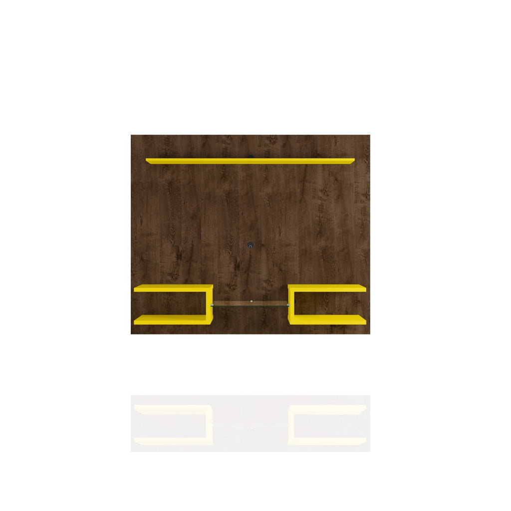 Plaza - TV Panel With Decorative Shelves