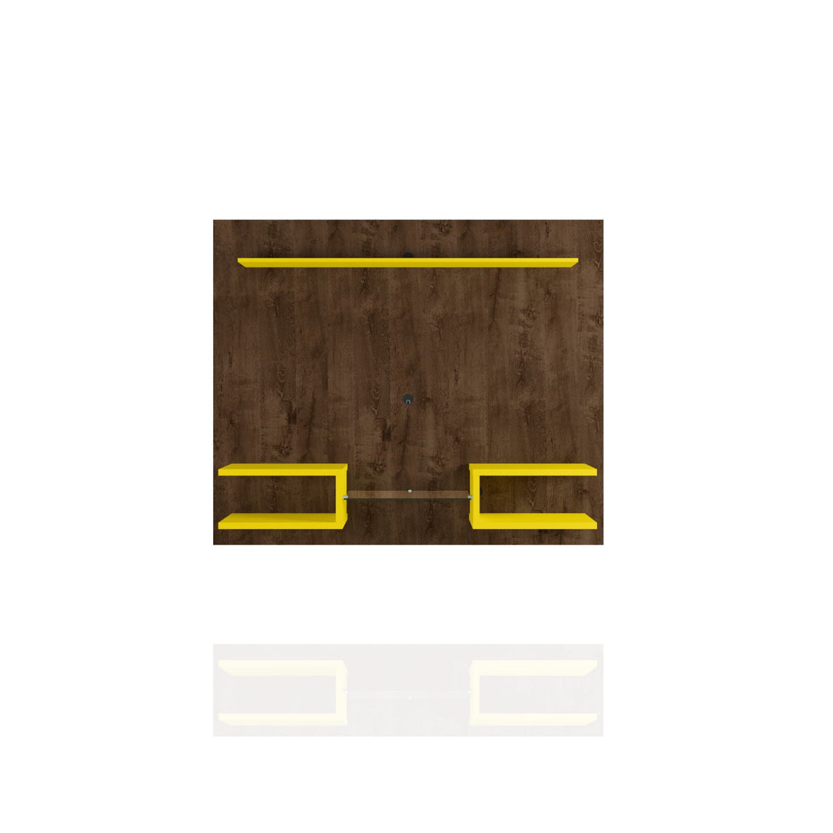 Plaza - TV Panel With Decorative Shelves