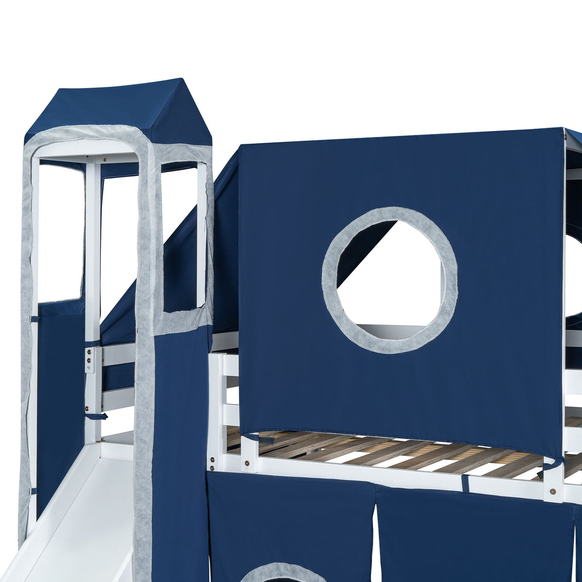 Loft Bed With Tent And Tower