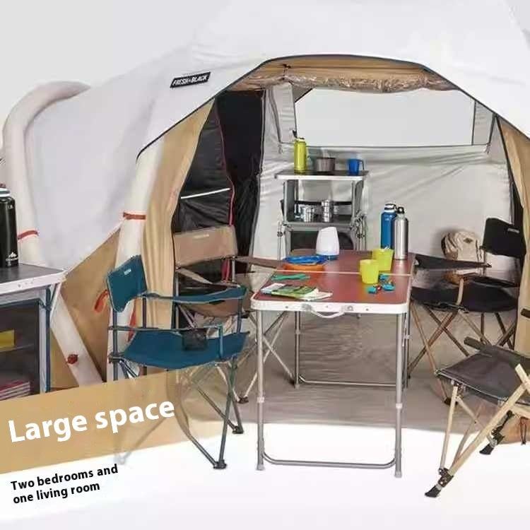 Inflatable Tent Outdoor Camping Thickened Rainproof Camping Equipment