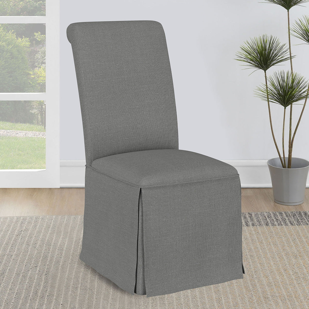 Catrina - Skirted Dining Chair (Set of 2)