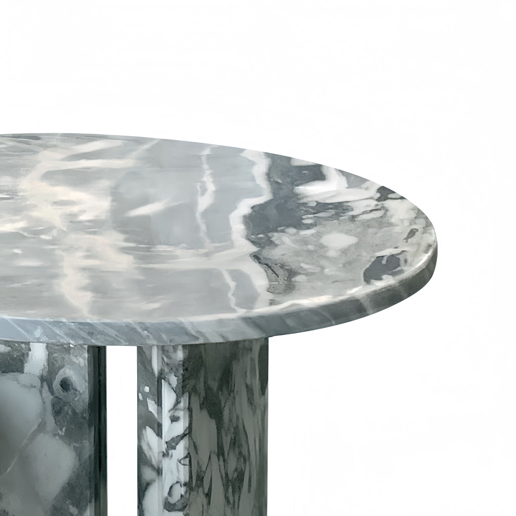 Luxury Coffee Table With Unique Veining, Unique Stone Design