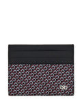 Ferragamo Mini Hammered Leather Card Holder