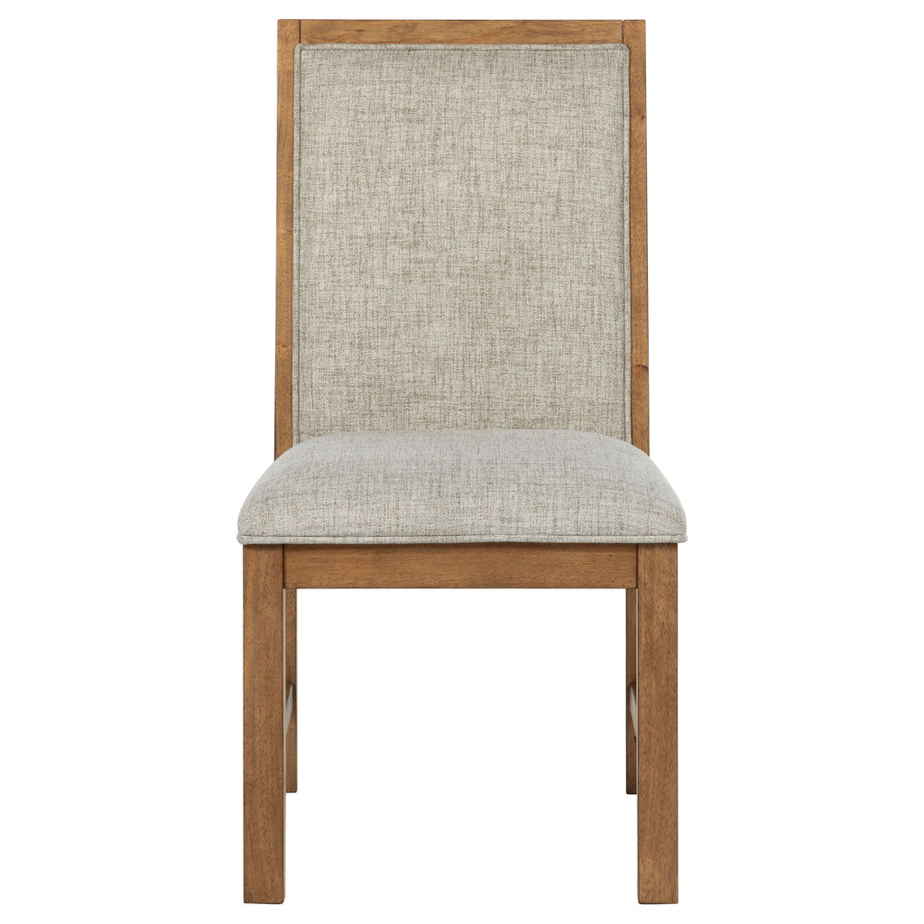 Rectangular Dining Set With Angular Legs
