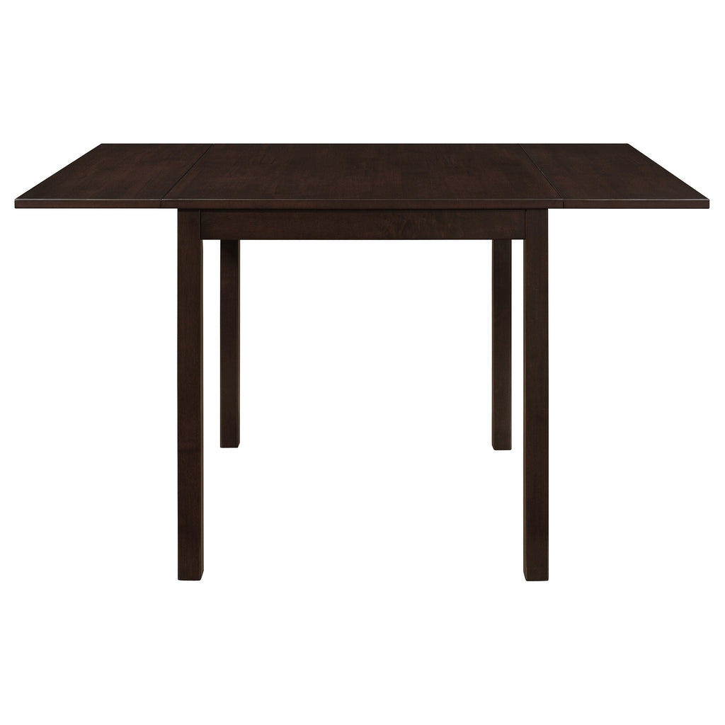 Vanetta - 3 Piece Dining Set With Drop Leaf Table And Chairs - Cappuccino