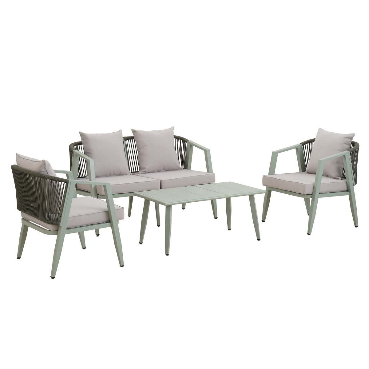 U_STYLE Durable and Comfortable Outdoor Seating Set