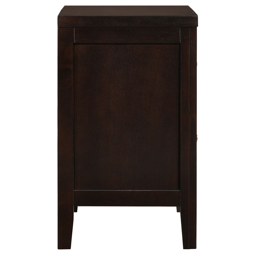Garrett - 2 Drawer Nightstand - Cappuccino