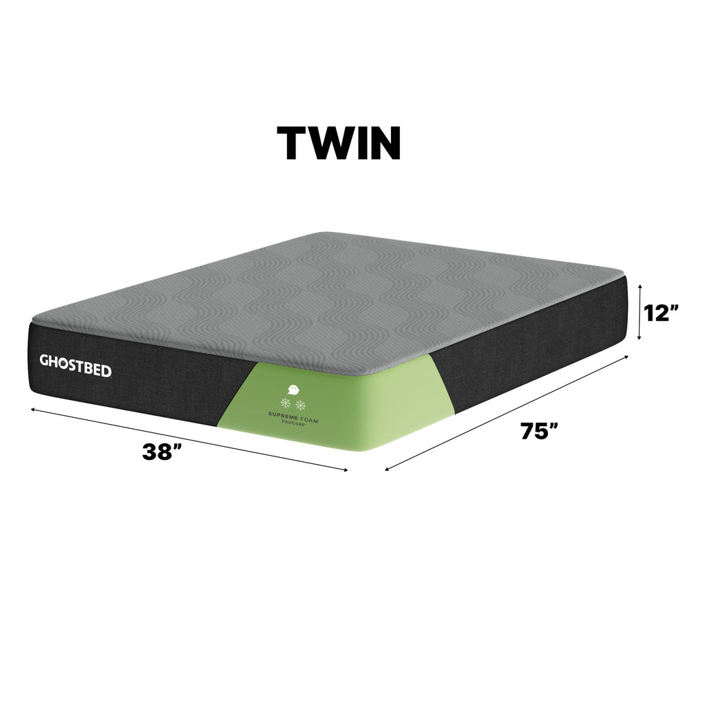 Supreme - 12" Foam Mattress With Procore Technology And Cooling Cover
