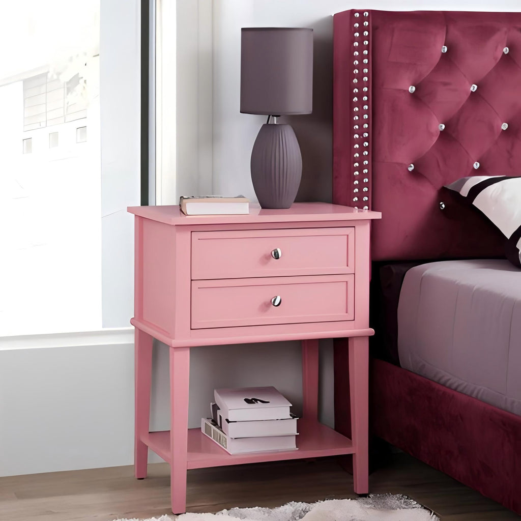 Vibrant Contemporary Nightstand