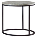 End Table - Gray / Gunmetal