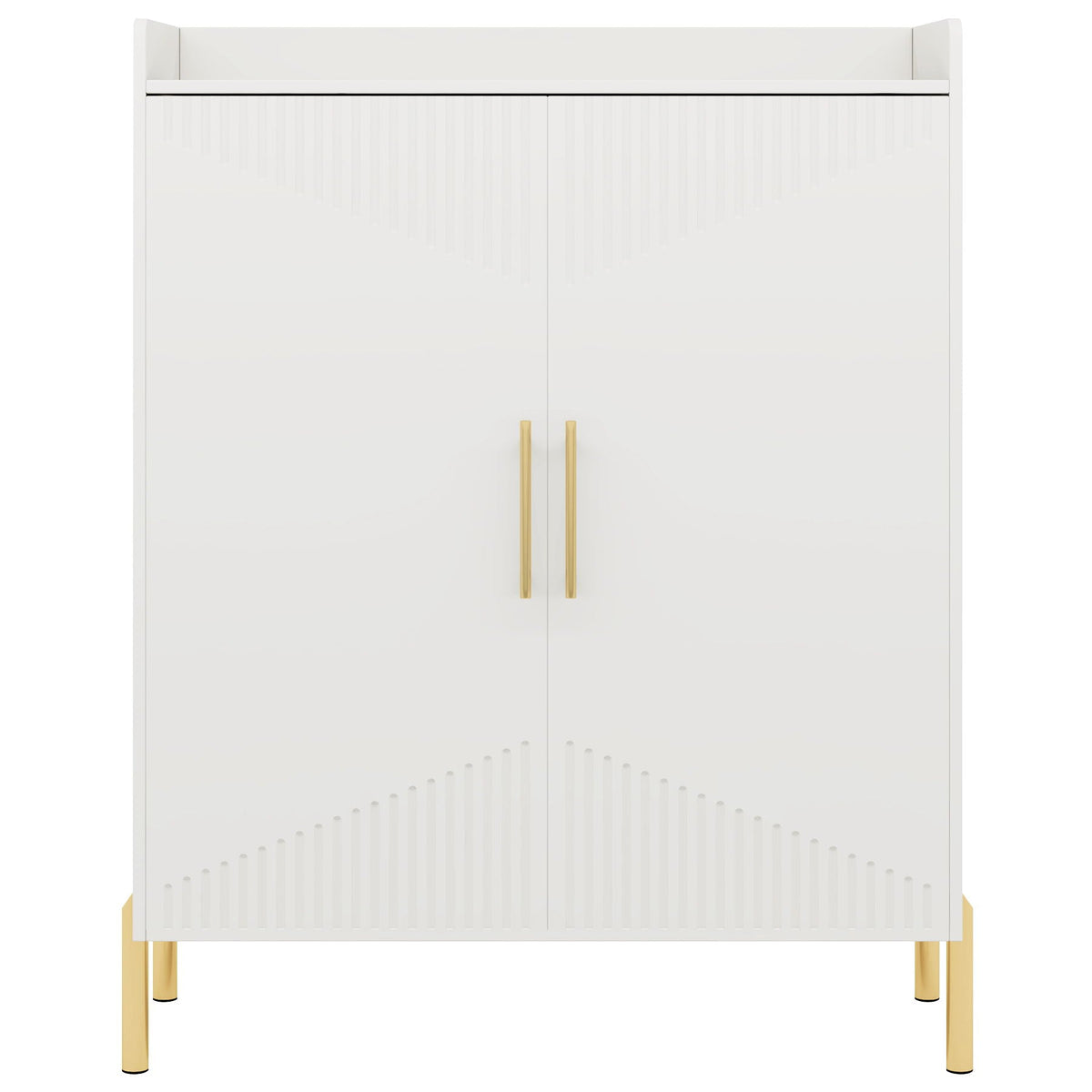 6 Tier Entryway Shoe Cabinet With Doors