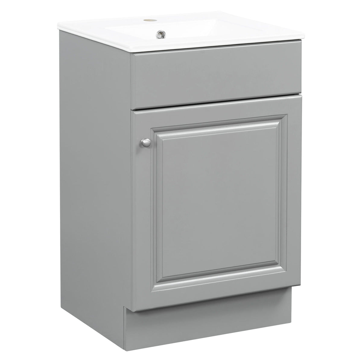 Bathroom Vanity With Sink, Cabinet With Adjustable Shelf