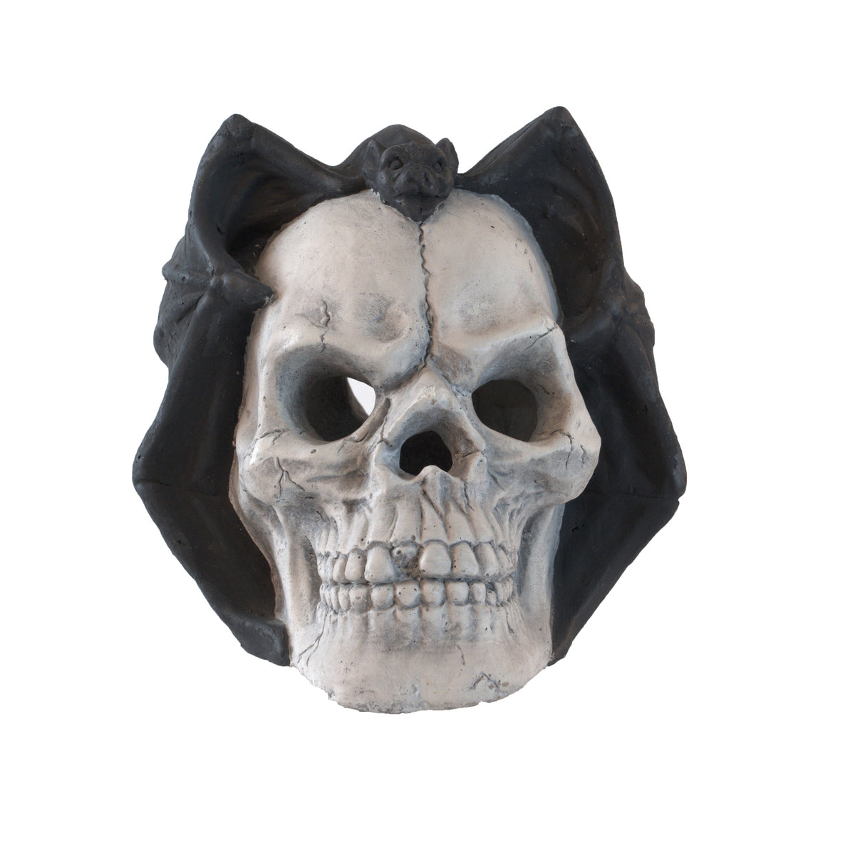 Hand-Welded Fire Pit Skull That Channels Halloween Flame