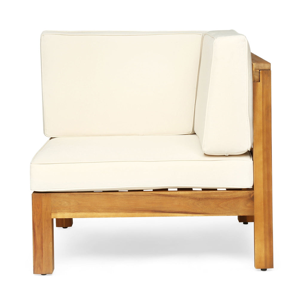 Brava X-Back 2 Seater Sectional Loveseat with Coffee Table