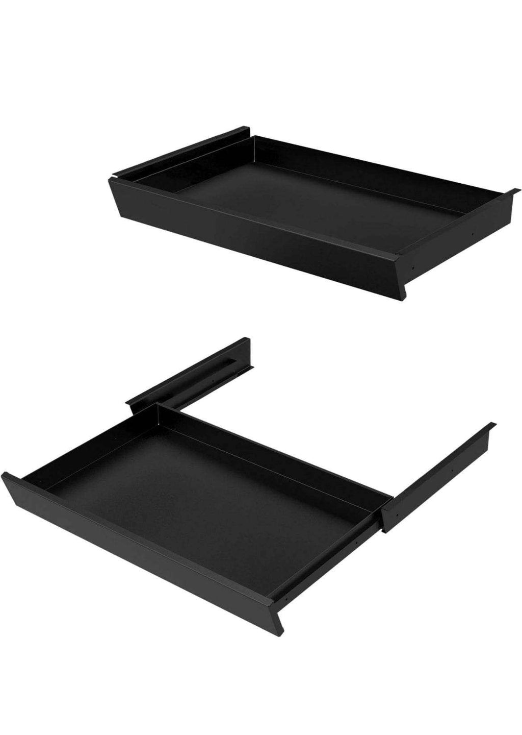 Stand Up Desk Store Add-On Office Sliding Under-Desk Drawer Storage