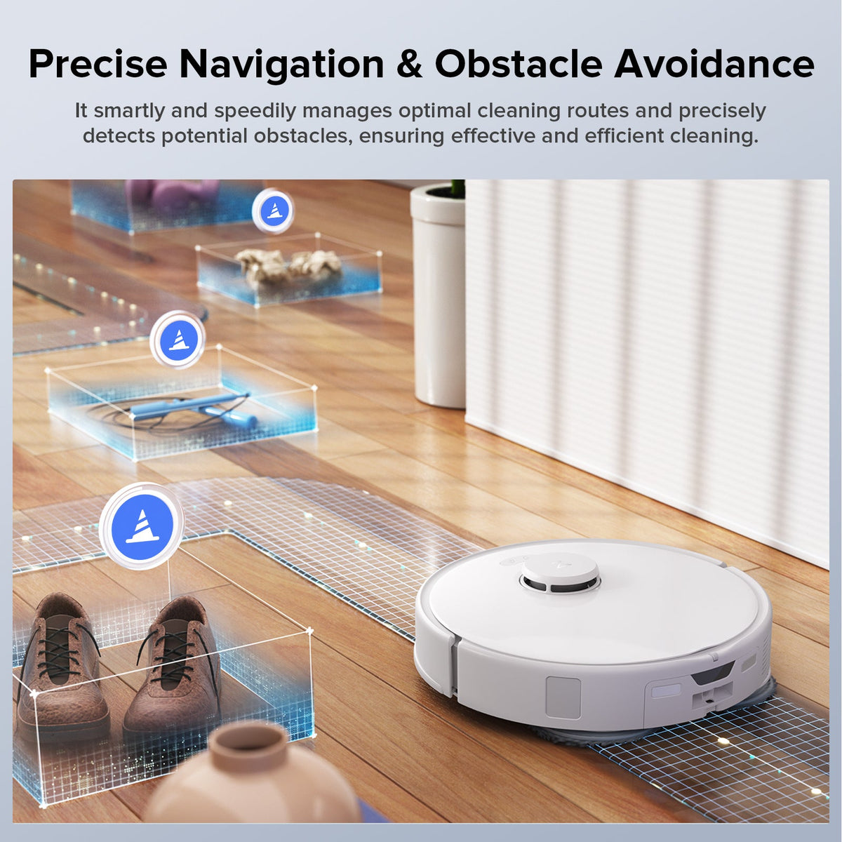 Roborock Qrevo Edge S5A Robot Vacuum with Multifunctional Dock 3.0